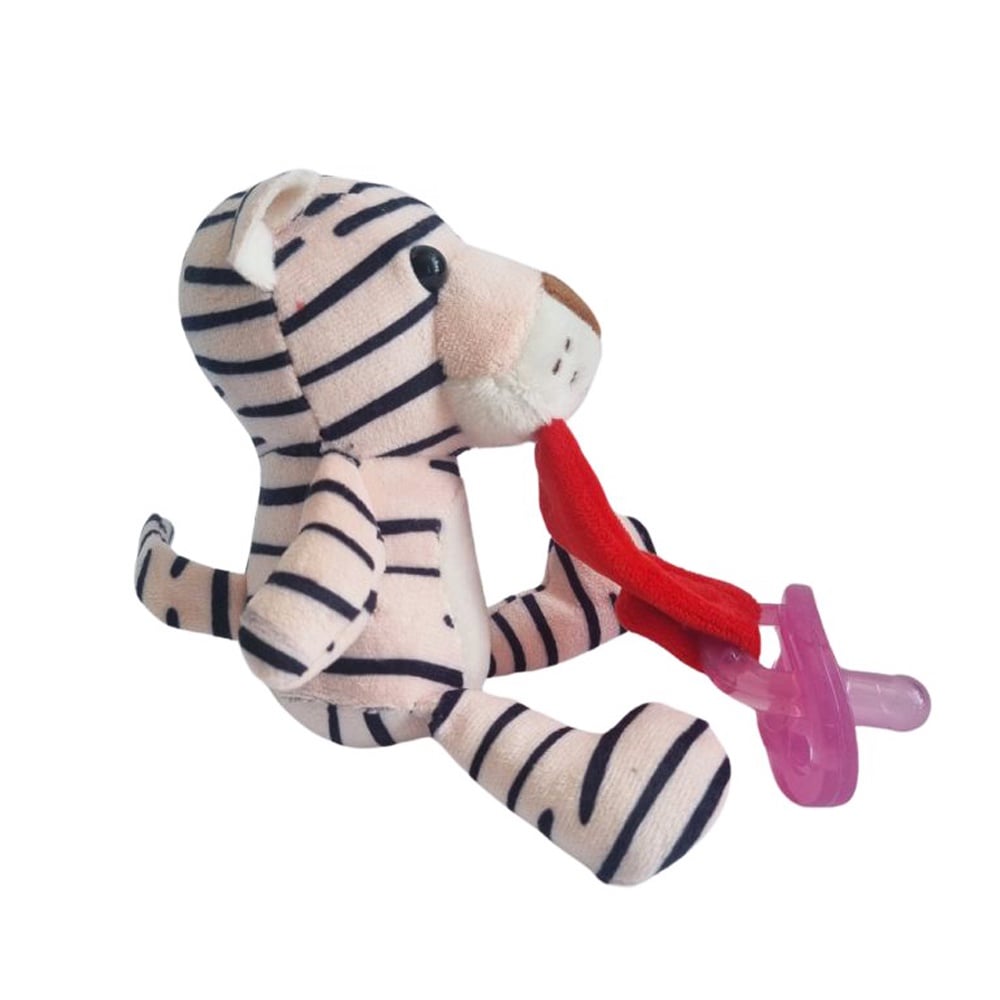 SUJETA CHUPETE CHIQUILLOS.CL PORTA CHUPETE PELUCHE APEGO + CHUPETE AGUA - 2