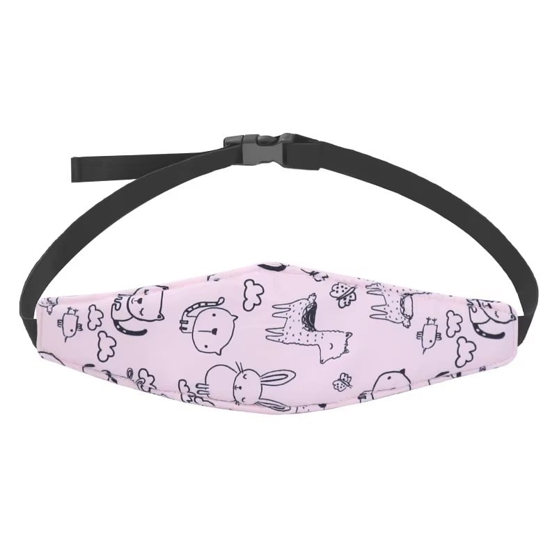 SOPORTE SUJETA CABEZA SILLA AUTO BEBÉ GUAGUA NIÑOS GRIS - 1