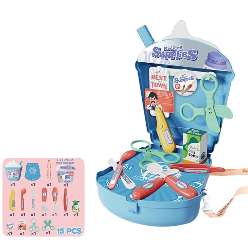 SET DOCTOR MALETA JUGUETE EDUCATIVO PARA NIÑOS JUEGO DE ROL - 1