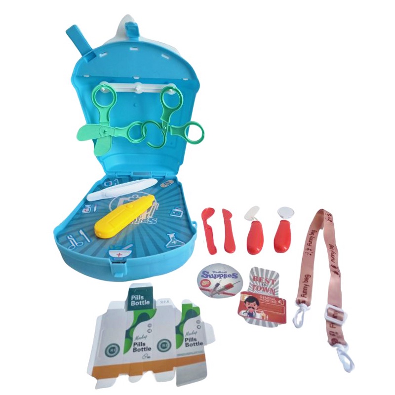 SET DOCTOR MALETA JUGUETE EDUCATIVO PARA NIÑOS JUEGO DE ROL - 4