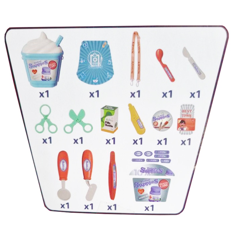 SET DOCTOR MALETA JUGUETE EDUCATIVO PARA NIÑOS JUEGO DE ROL - 5