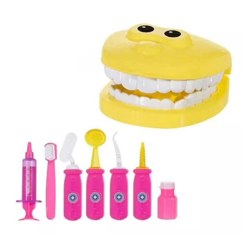 SET DOCTOR JUGUETE ODONTOLOGO PARA NIÑOS JUEGOS DE ROL - 2