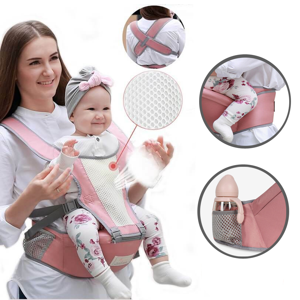 PORTABEBE MOCHILA CANGURERA CANGURO ARNES DE PASEO BEBE - 2