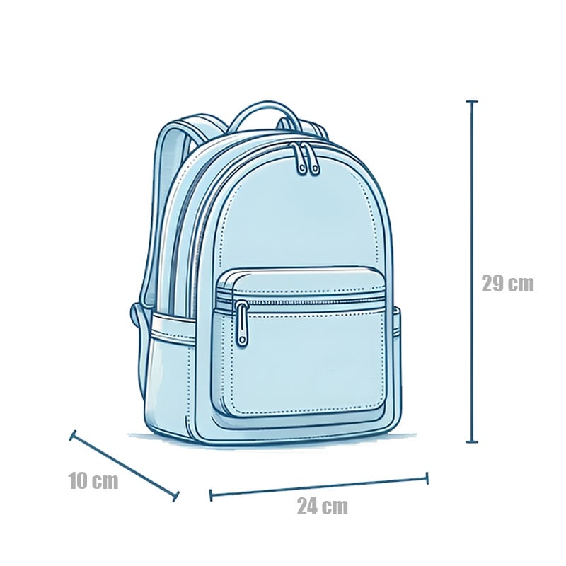 MOCHILA ESCOLAR PARA NIÑOS BOLSO INFANTIL PASEO OSITO - 4