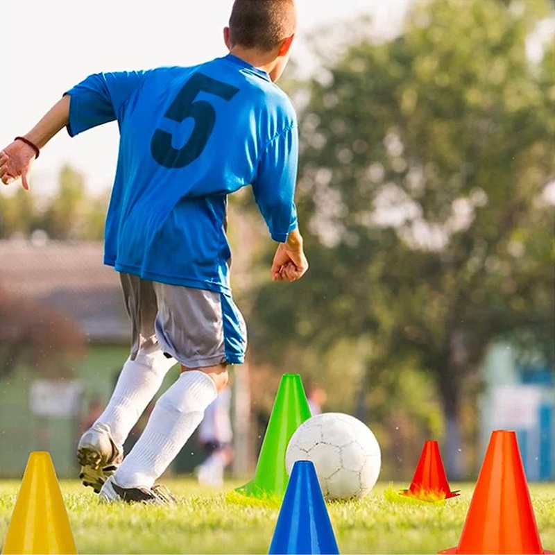 5 CONOS DE ENTRENAMIENTO DEPORTIVO PARA NIÑOS 16CM COLORES - 5