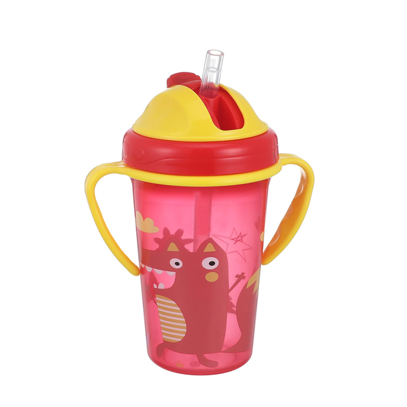 VASO ENTRENAMIENTO CON BOMBILLAS ASAS ANTIDERRAMEN BEBE NIÑOS - 1