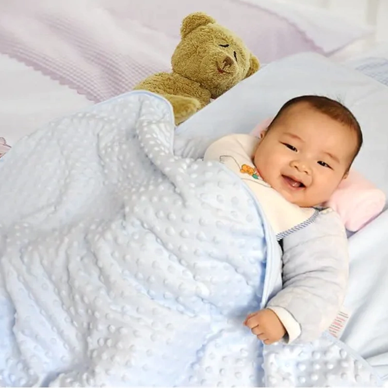 FRAZADA MANTA COBIJA PARA BEBE  NIÑO/NIÑA CHIPORRO SHERPA - 4