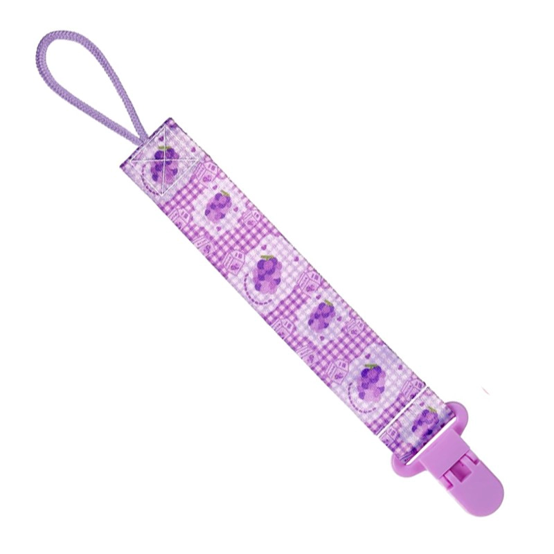 PORTA CHUPETE DE CINTA CLIPS DE TELA PARA BEBE AFIRMA TETE - 1