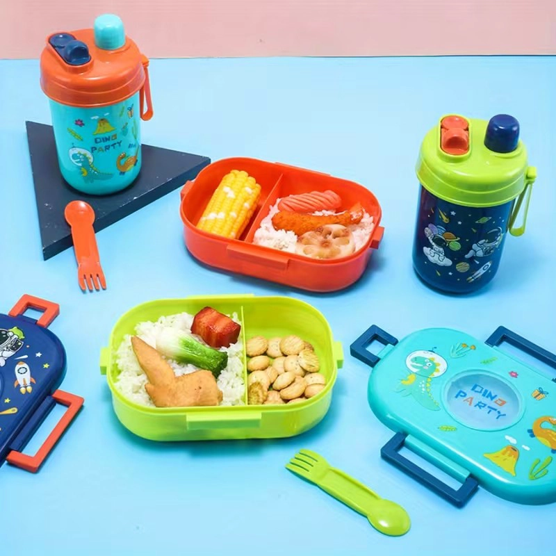 SET LONCHERA ESCOLAR + BOTELLA TUPPER VIANDA COLACION NIÑOS - 6