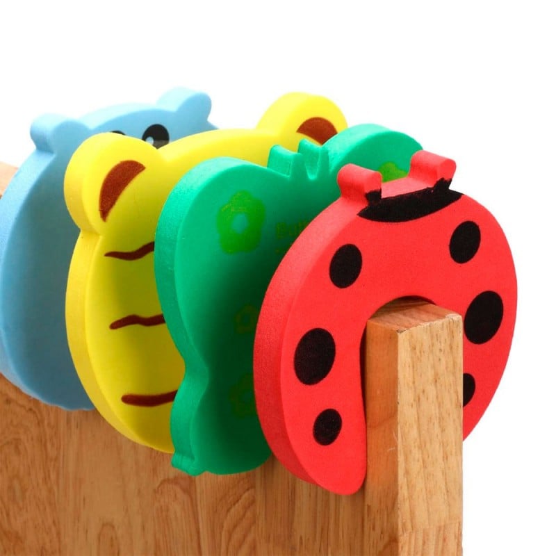 PROTECTOR SEGURIDAD TOPES PUERTA ANTIGOLPE PARA BEBE NIÑOS - 3