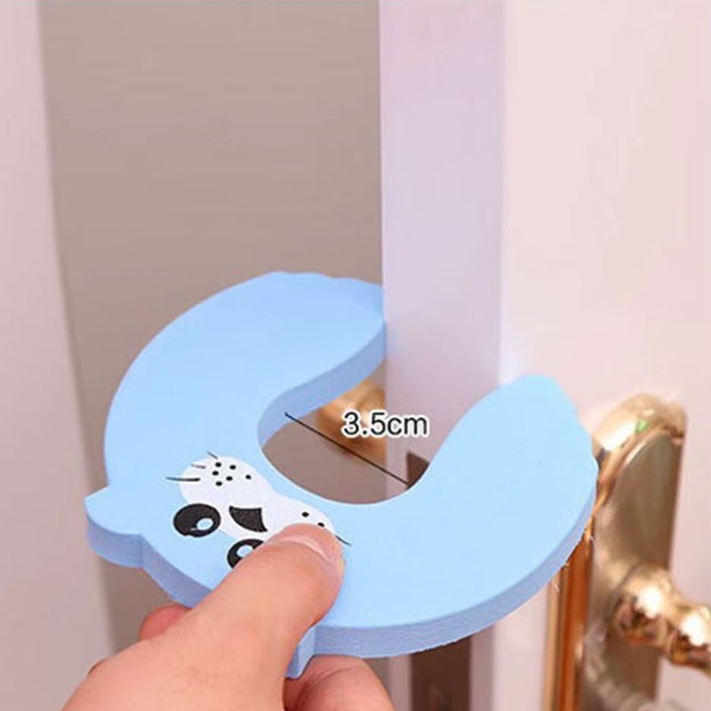 PROTECTOR SEGURIDAD TOPES PUERTA ANTIGOLPE PARA BEBE NIÑOS - 5