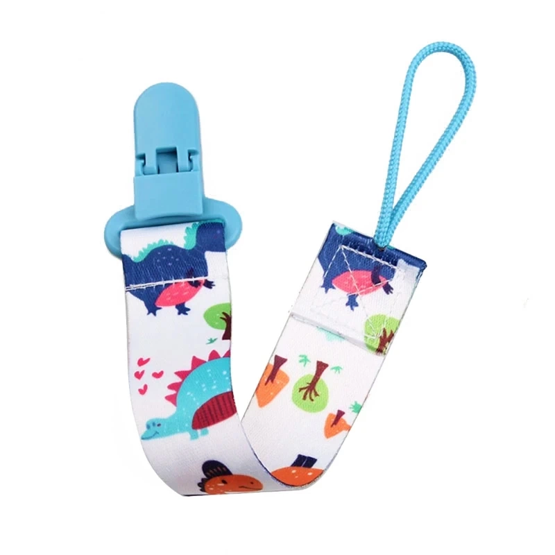 PORTA CHUPETE DE CINTA CLIPS DE TELA PARA BEBE AFIRMA TETE - 1