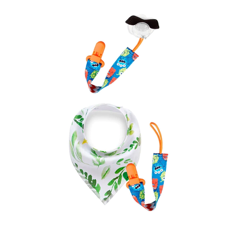 PORTA CHUPETE DE CINTA CLIPS DE TELA PARA BEBE AFIRMA TETE - 5