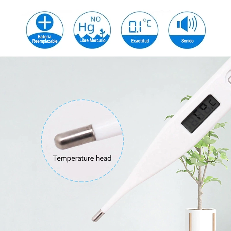 TERMOMETRO DIGITAL CORPORAL PARA BEBE NIÑOS LCD TEMPERATURA - 3