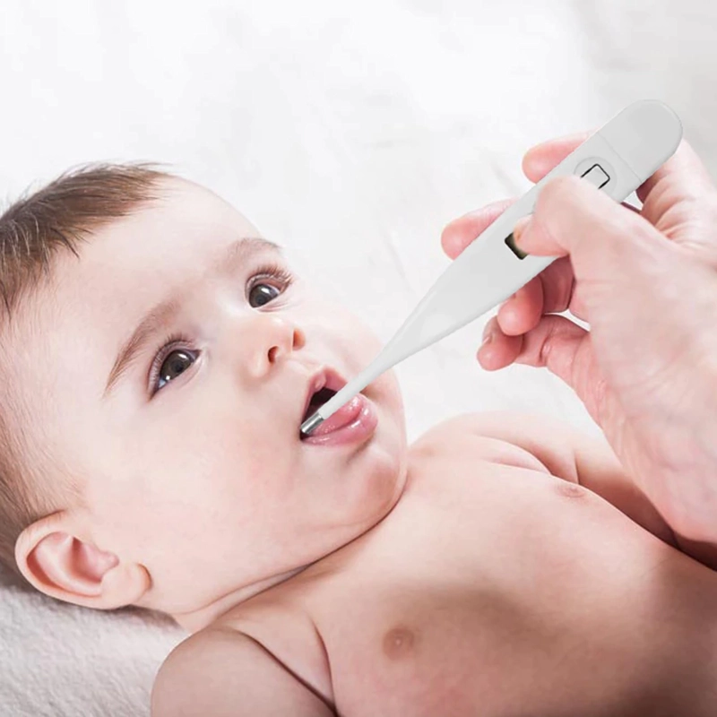 TERMOMETRO DIGITAL CORPORAL PARA BEBE NIÑOS LCD TEMPERATURA - 5