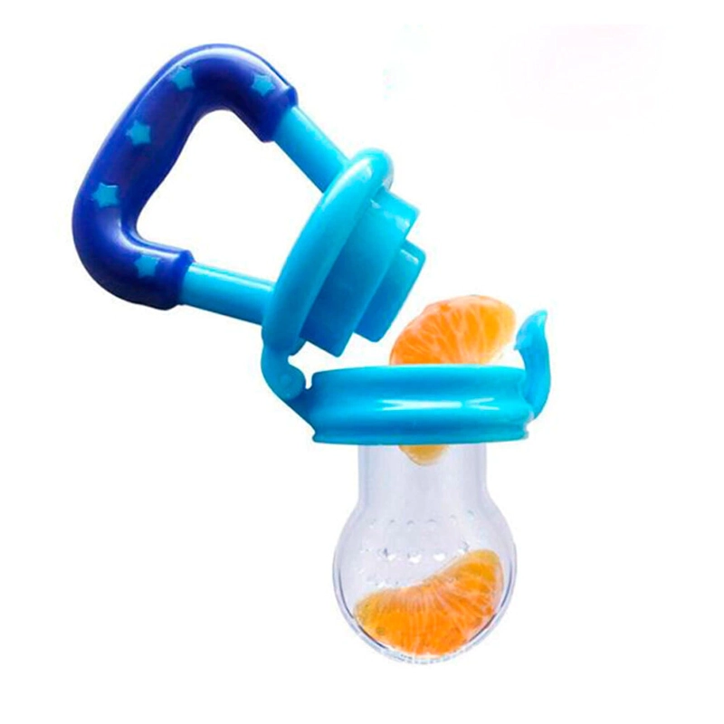 CHUPETE SILICONA BEBE  PARA COMER FRUTAS Y VERDURAS - 1