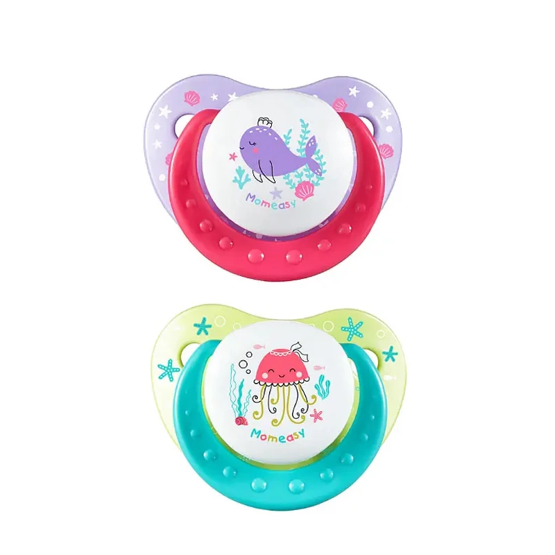 PACK 2 CHUPETES ORTODONTICOS ANATOMICOS SILICONA LIBRE BPA (M) - 1
