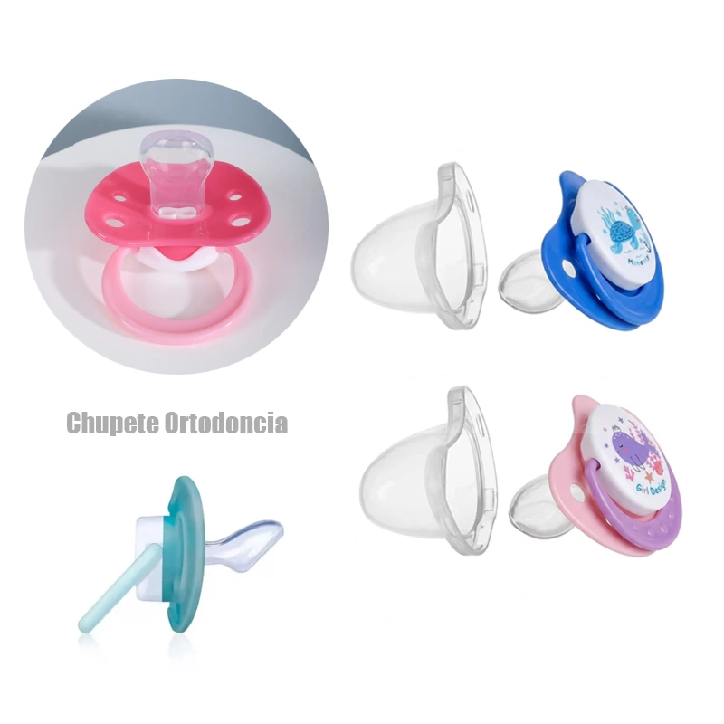 PACK 2 CHUPETES ORTODONTICOS ANATOMICOS SILICONA LIBRE BPA (M) - 3