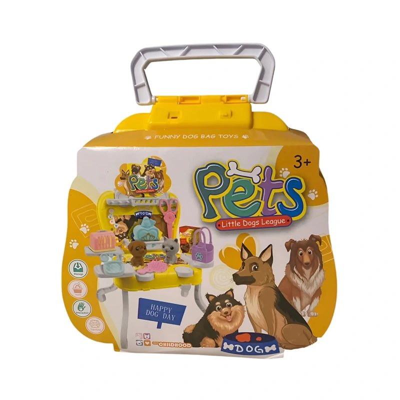 MALETA JUGUETE SET PELUQUERIA CANINA INFANTIL JUEGO DE ROL - 1