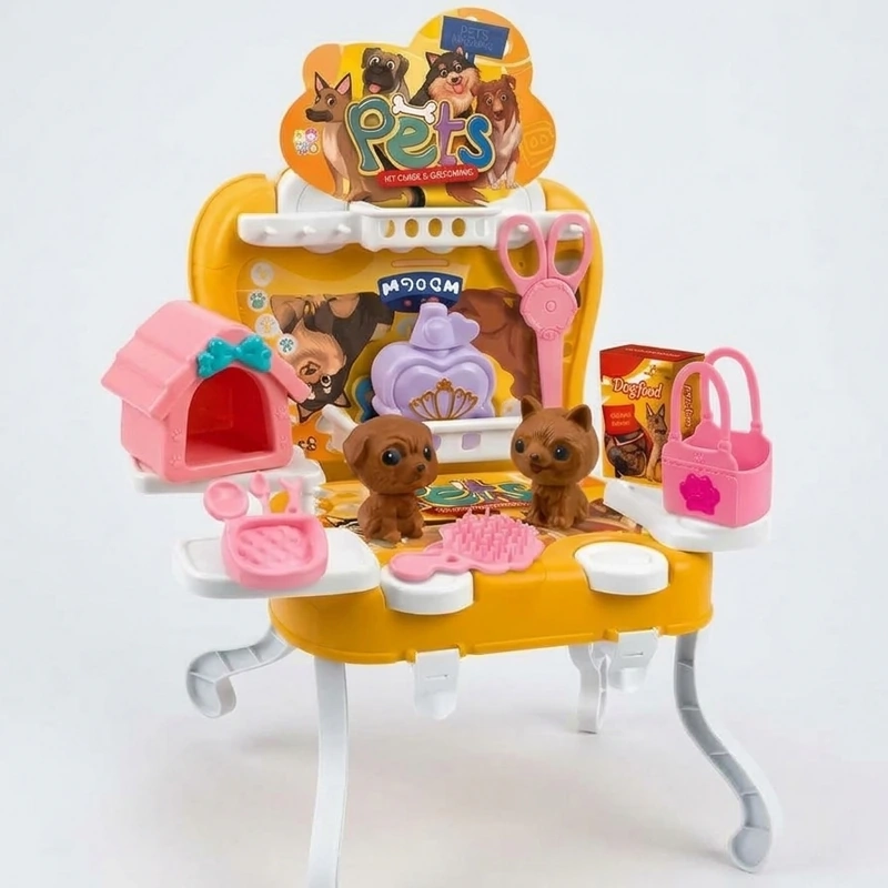 MALETA JUGUETE SET PELUQUERIA CANINA INFANTIL JUEGO DE ROL - 2
