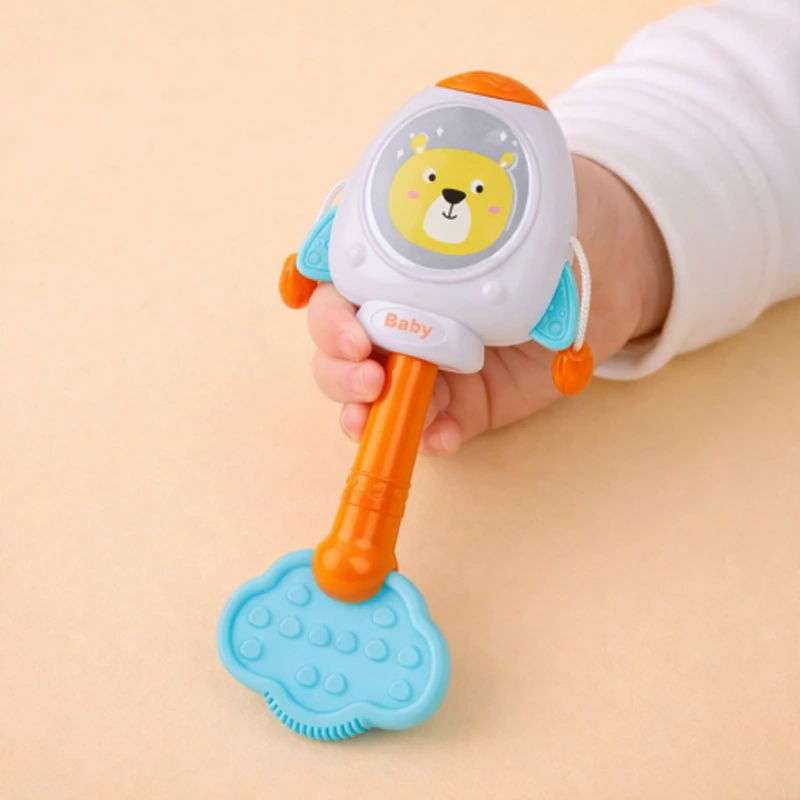 JUGUETE BEBE SONAJERO MORDEDOR DIDACTICO CASCABEL DENTICION - 5