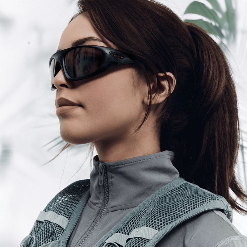 LENTES DE SOL OAKLEY NEOFORMA 100 THIEVES MATTE BLACK - 7
