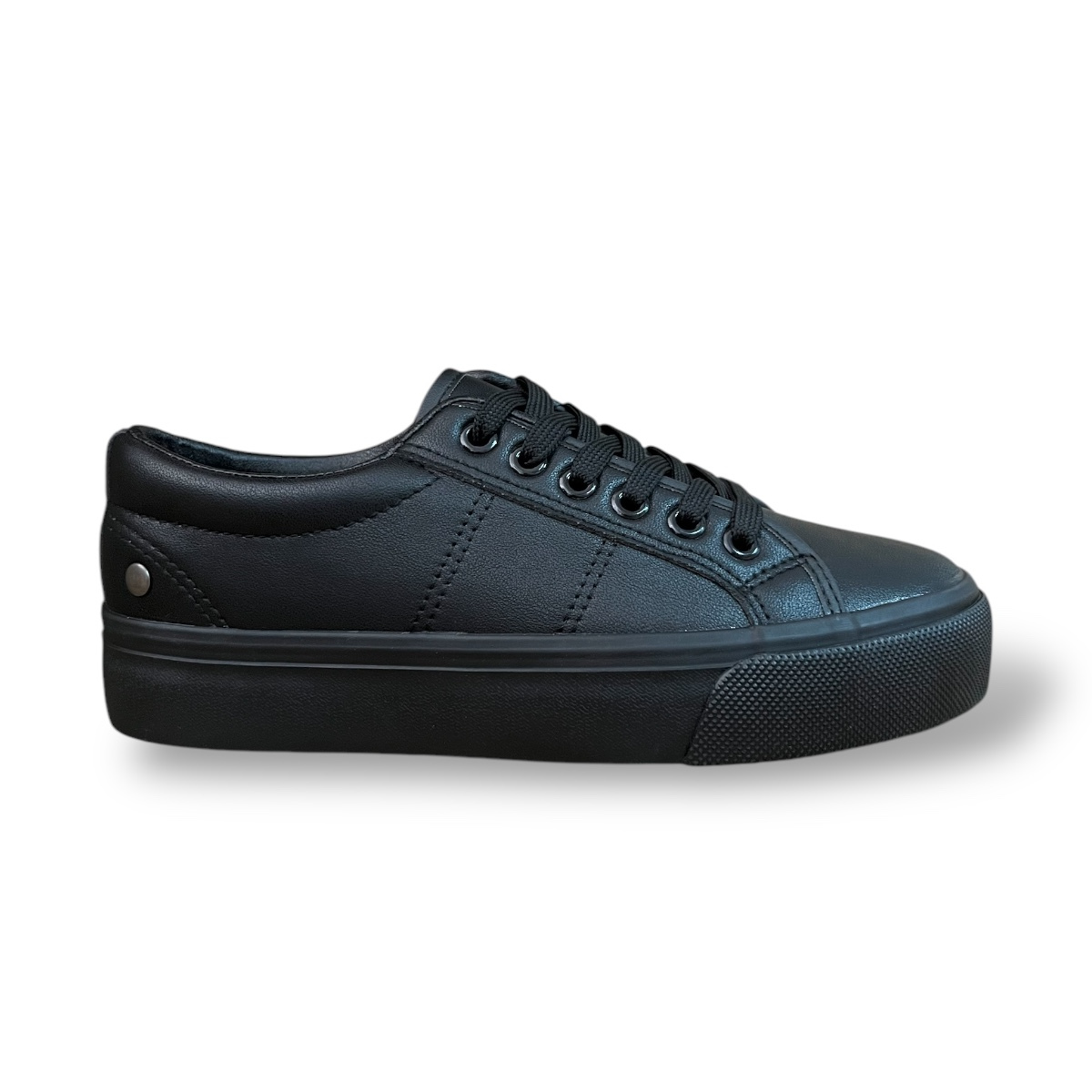 ZAPATILLAS NEGRAS ESCOLARES UNISEX - 1