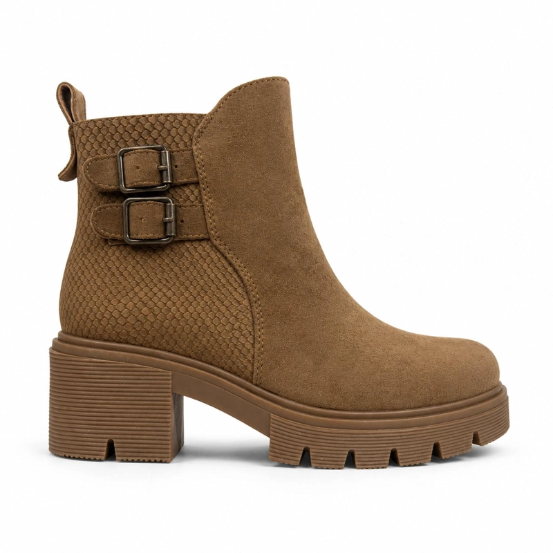 BOTA CAMEL MUJER GAMUZA Y PU ATENAS 25-31 - 1
