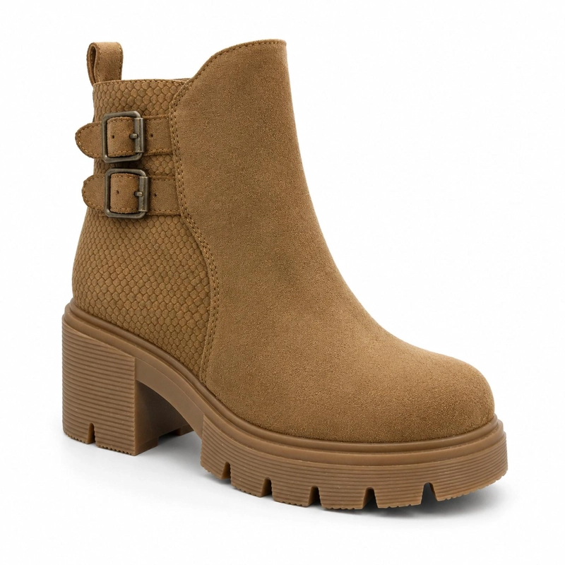 BOTA CAMEL MUJER GAMUZA Y PU ATENAS 25-31 - 3