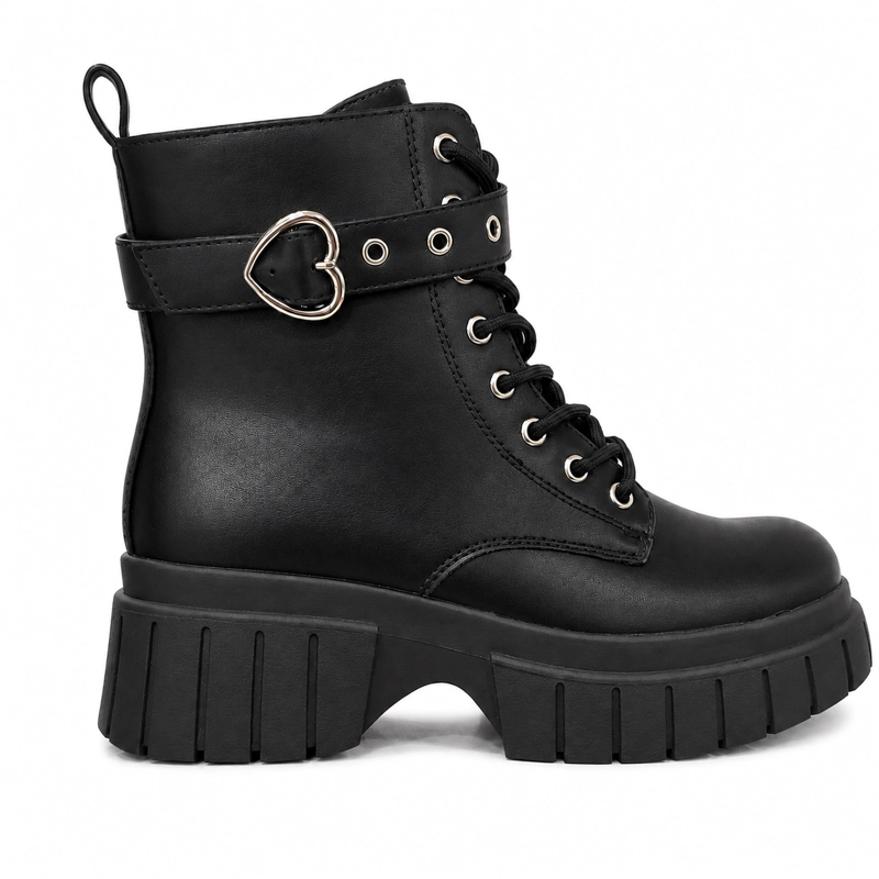 BOTA NEGRO MUJER PU ROMA 25-21 - 1