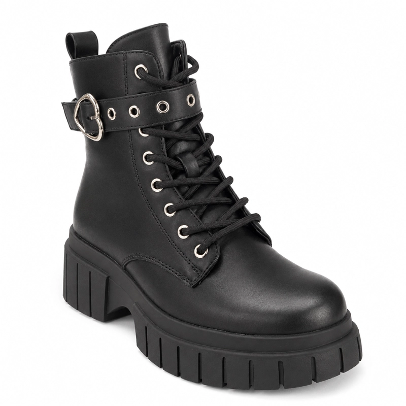 BOTA NEGRO MUJER PU ROMA 25-21 - 3
