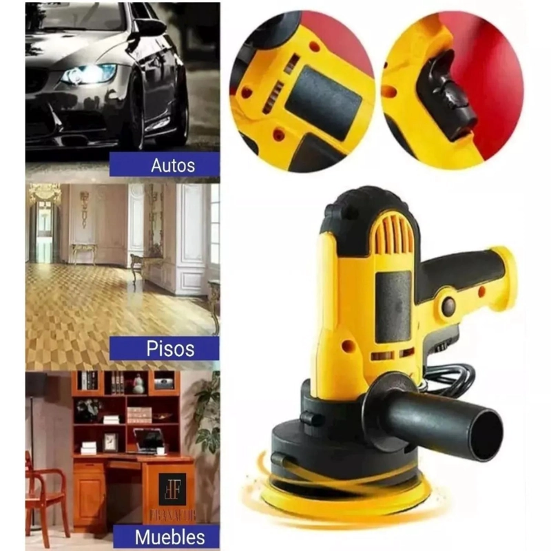 PULIDORA ELECTRICA 700W 5 PULGADAS CON MANGO DWE6401 - 2
