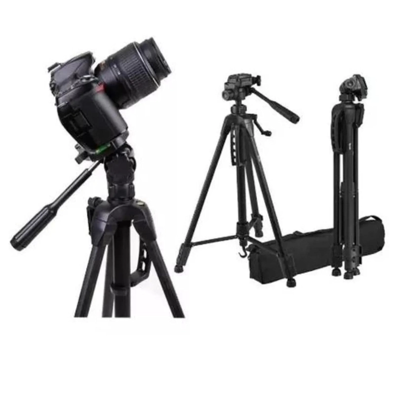 TRIPODE PROFESIONAL PLEGABLE 170 CM PARA CAMARA Y VIDEO SS11 - 4