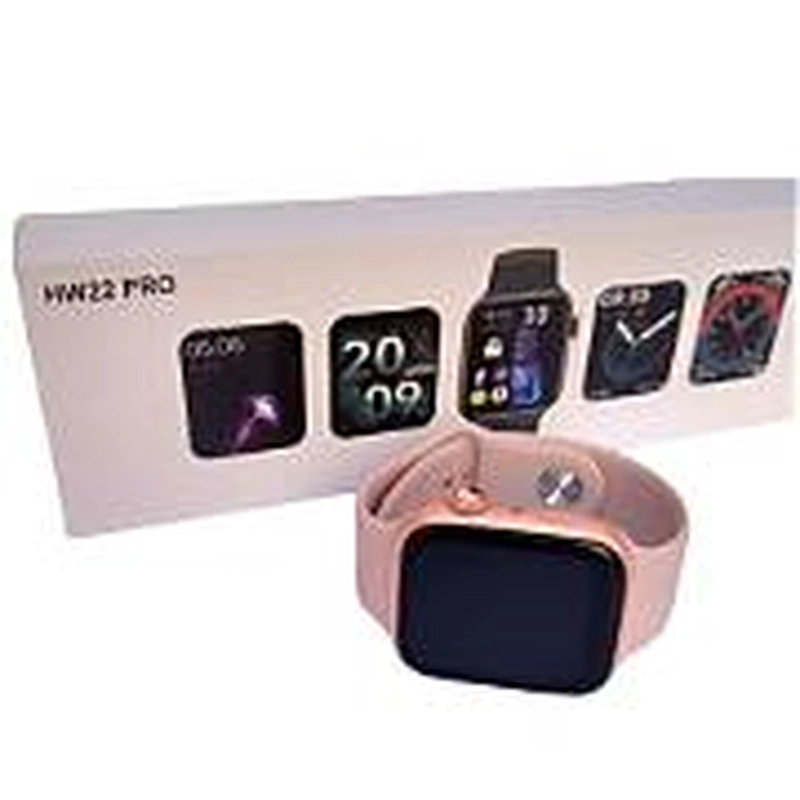 RELOJ SMARTWATCH INTELIGENTE HW22 PRO 44 MM ROSADO - 3