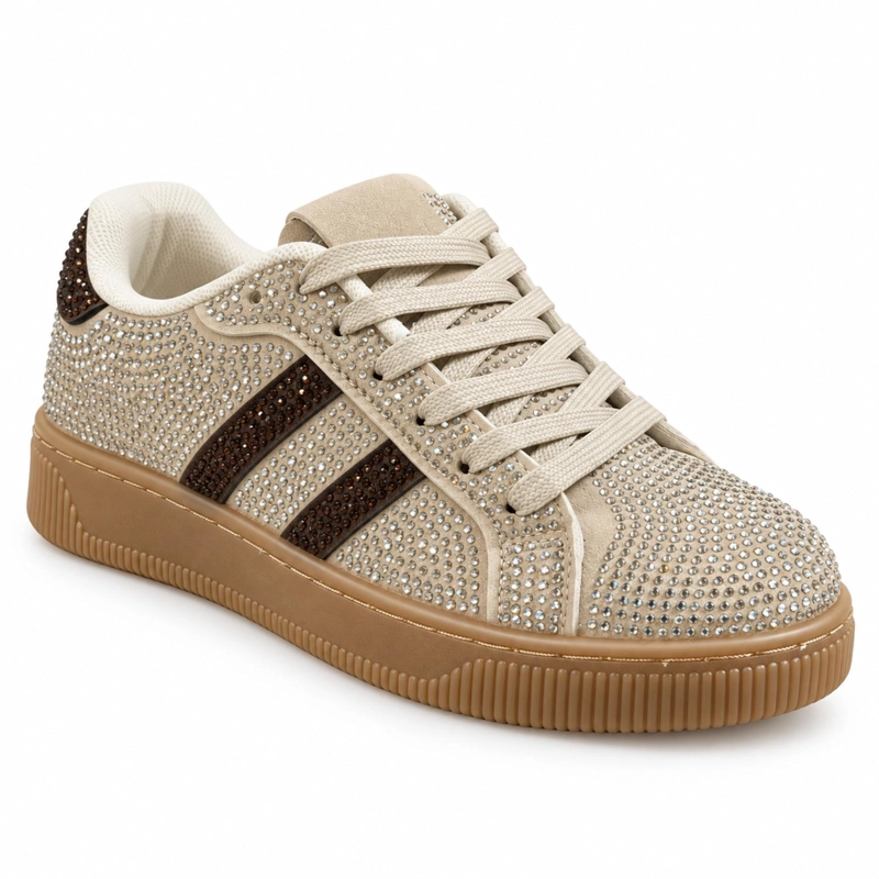 ZAPATILLA BEIGE MUJER ECOCUERO LUMI GB810 - 3