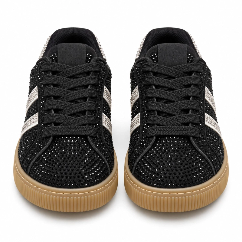 ZAPATILLA NEGRO MUJER ECOCUERO LUMI GB810 - 4