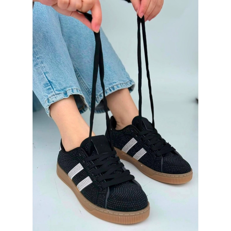 ZAPATILLA NEGRO MUJER ECOCUERO LUMI GB810 - 6