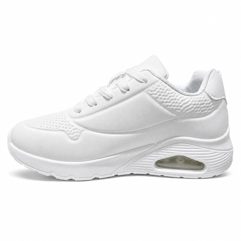 ZAPATILLA BLANCO MUJER ECOCUERO MIAMI M51 - 2