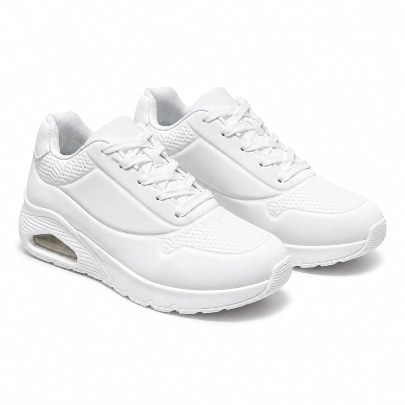 ZAPATILLA BLANCO MUJER ECOCUERO MIAMI M51 - 3