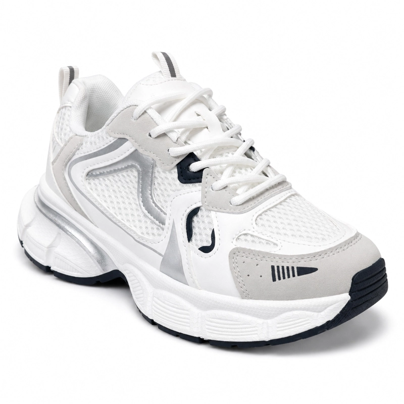 ZAPATILLA BLANCO MUJER TEXTIL CAPRI 2460-5 - 2