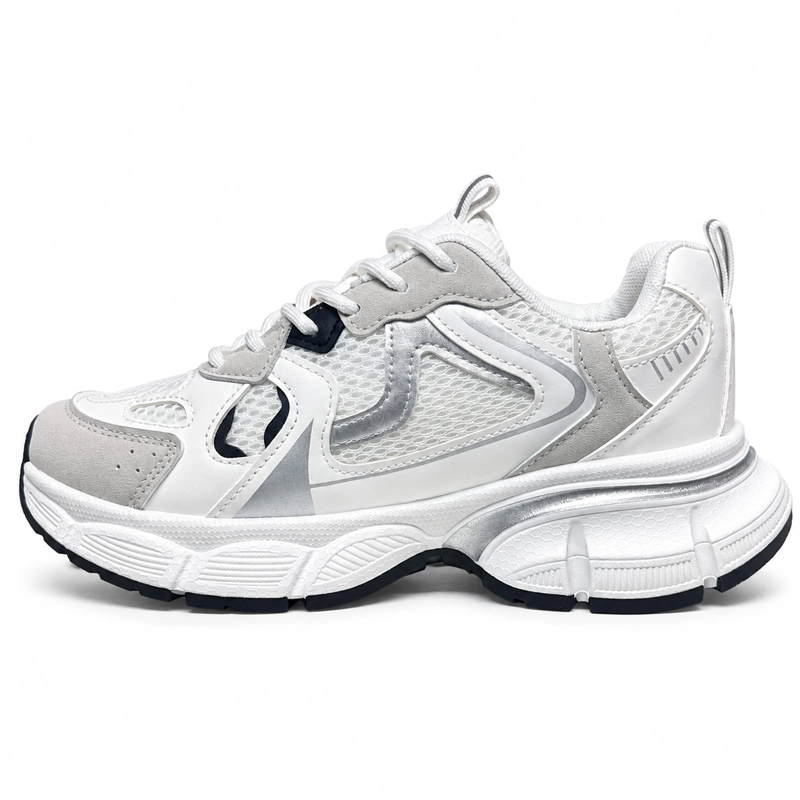 ZAPATILLA BLANCO MUJER TEXTIL CAPRI 2460-5 - 3