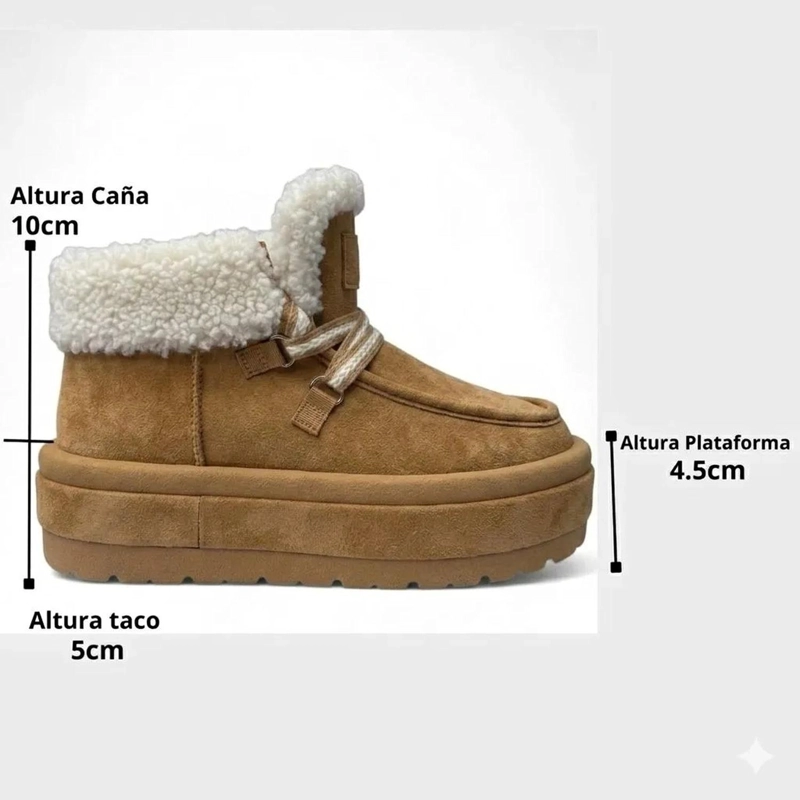 BOTA CAMEL MUJER GAMUZA ASPEN GB610 - 3