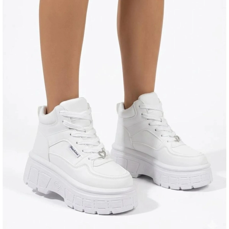 ZAPATILLA BLANCO MUJER SINTETICO RAVENNA 297-5 - 4