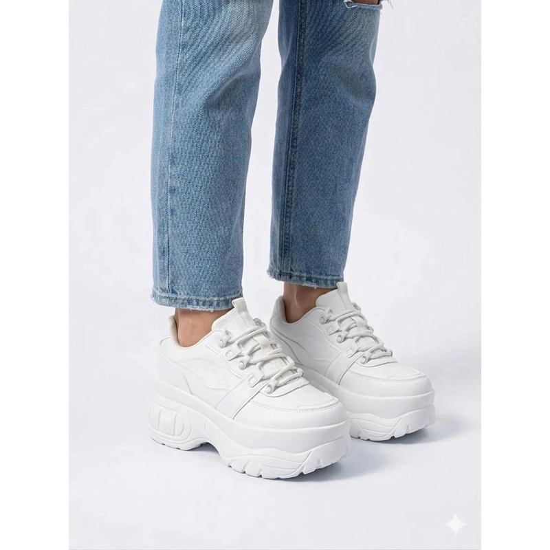ZAPATILLA BLANCO MUJER SINTETICO PRAGA 23-85 - 4