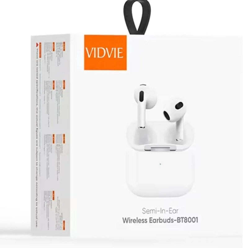 AUDIFONOS INALAMBRICOS BLUETOOTH VIDVIE BT8001 CON ESTUCHE - 6
