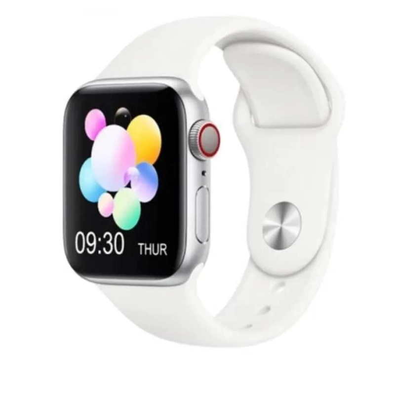 RELOJ SMARTWATCH INTELIGENTE HW22 PRO 44 MM BLANCO - 1