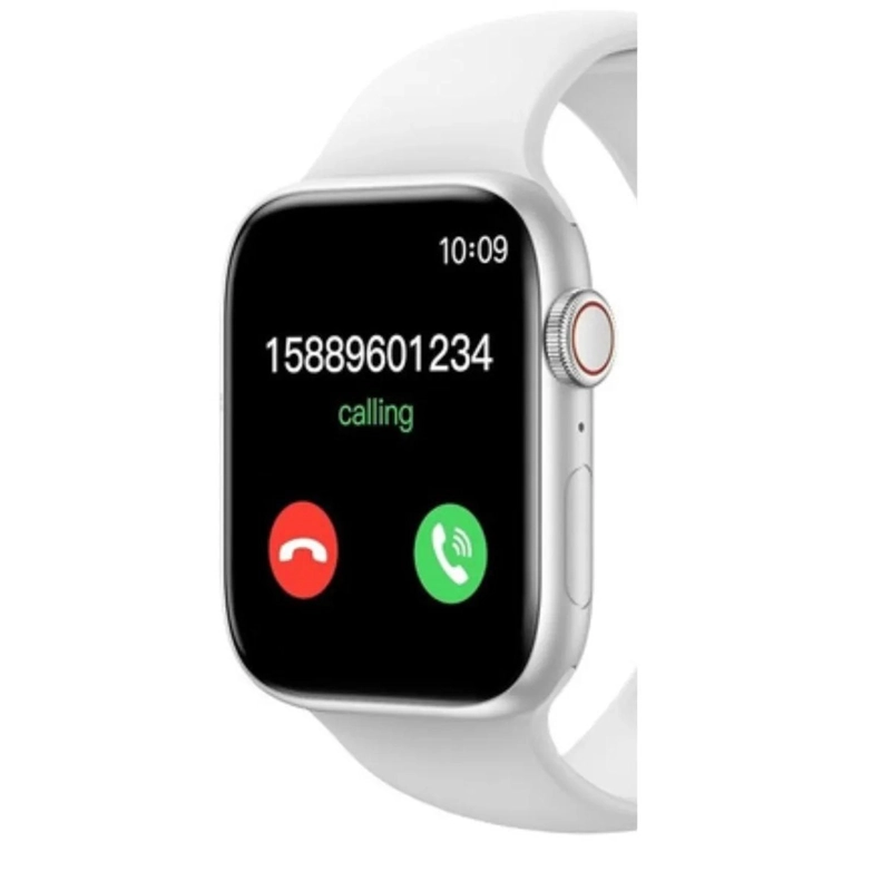 RELOJ SMARTWATCH INTELIGENTE HW22 PRO 44 MM BLANCO - 3