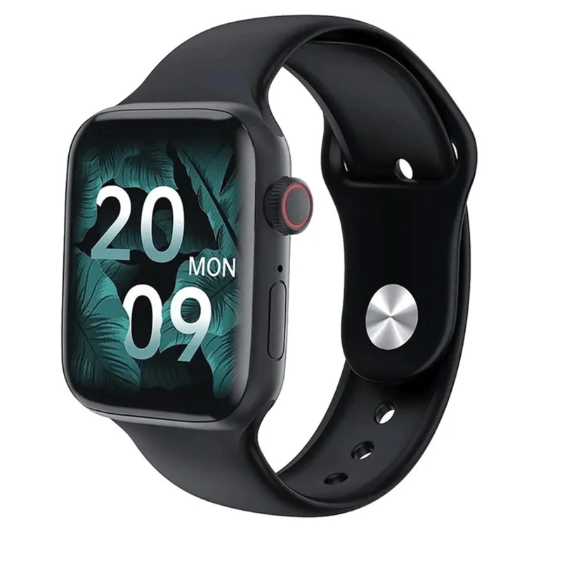 RELOJ SMARTWATCH INTELIGENTE HW22 PRO 44 MM NEGRO - 1