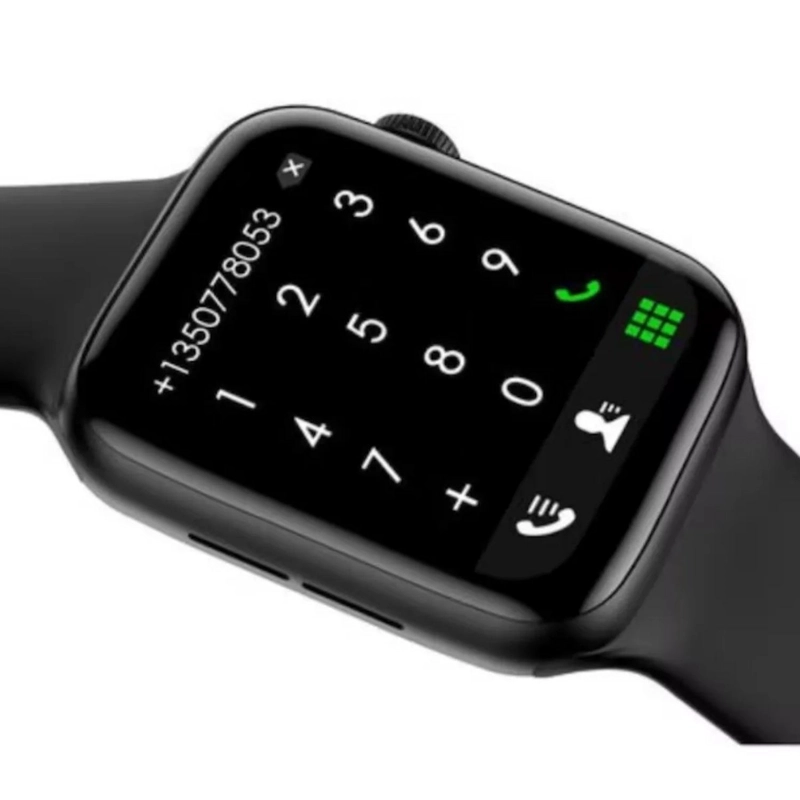 RELOJ SMARTWATCH INTELIGENTE HW22 PRO 44 MM NEGRO - 3