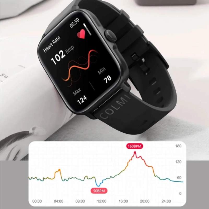 RELOJ SMARTWATCH INTELIGENTE HW22 PRO 44 MM NEGRO - 6